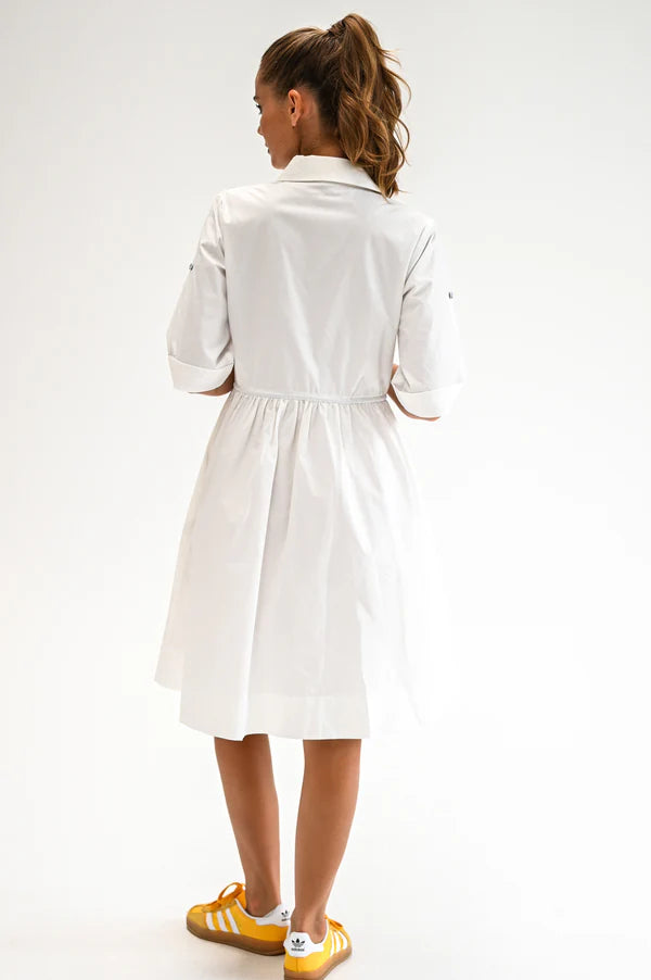 Marina Dress White Mini
