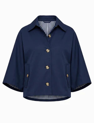 Mia Swing Jacket Navy