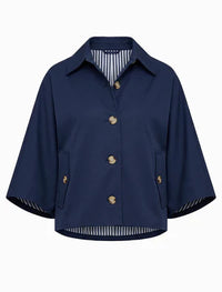 Mia Swing Jacket Navy