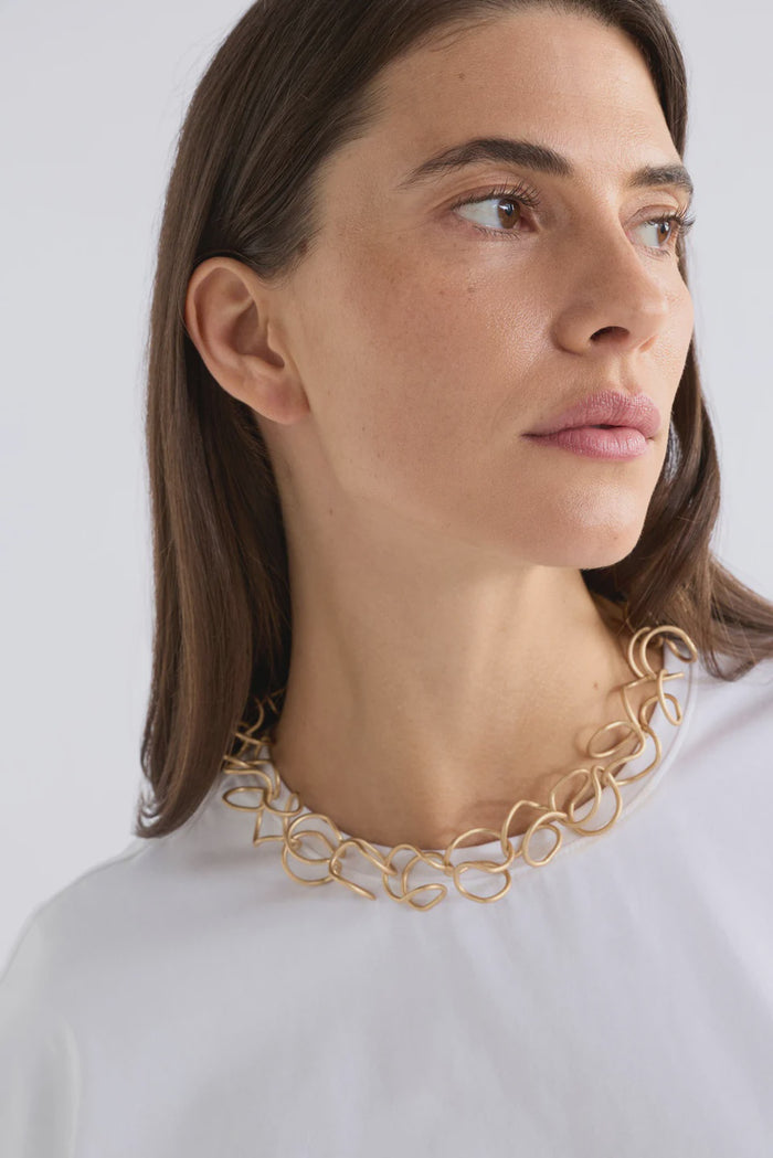 Orden Choker Necklace Gold