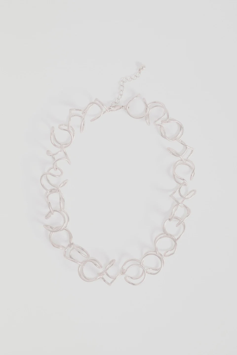 Orden Choker Necklace Silver
