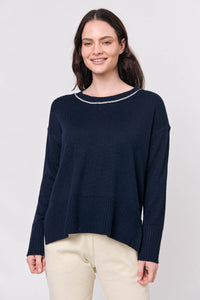 Navy Pipe Jumper