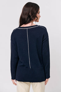 Navy Pipe Jumper