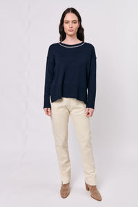Navy Pipe Jumper