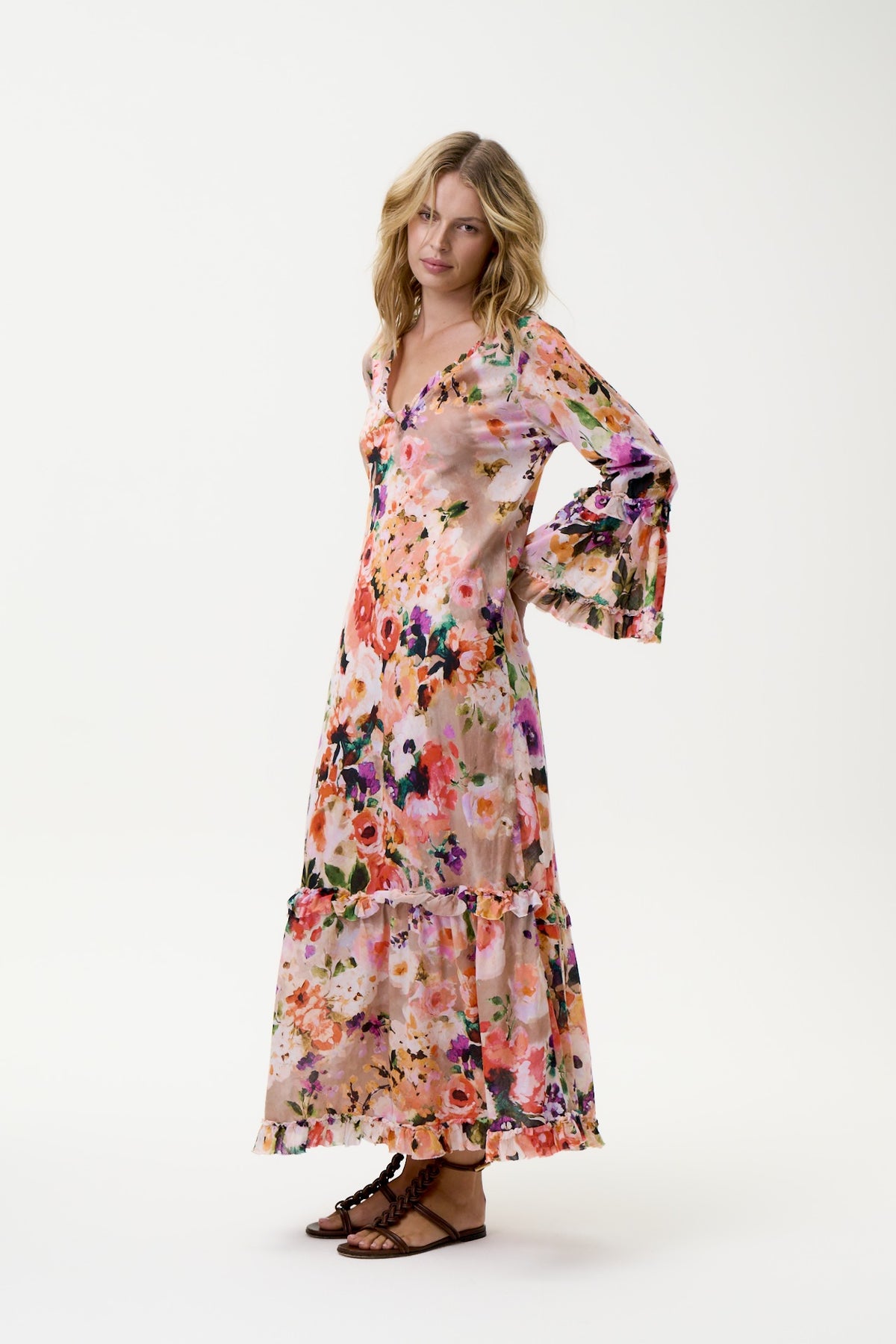 Indi Soller Long Dress Multi