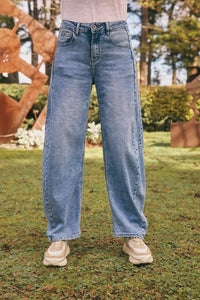 Idaho Barrell Jean Mid Denim