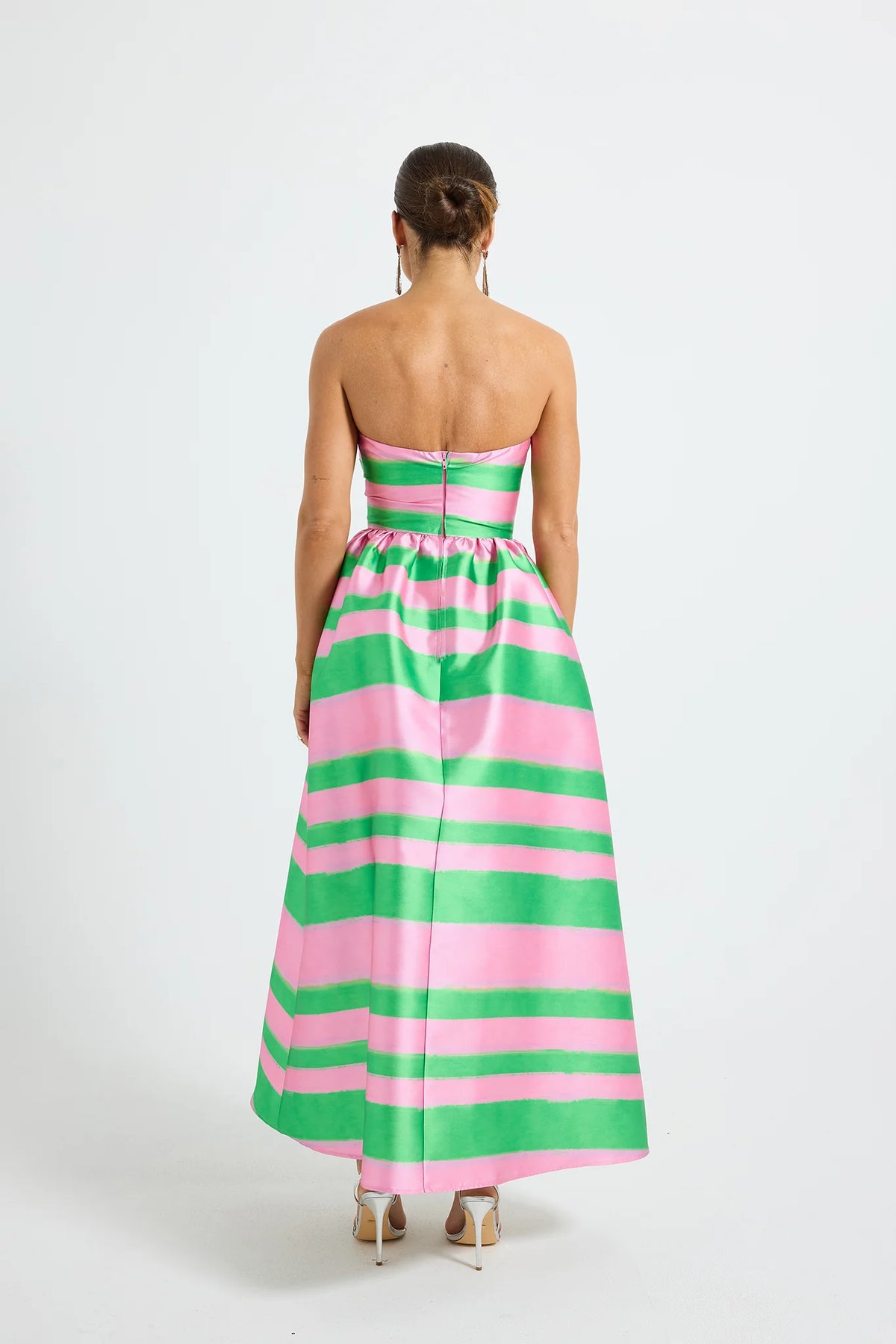 Gigi Strapless Midi Melon