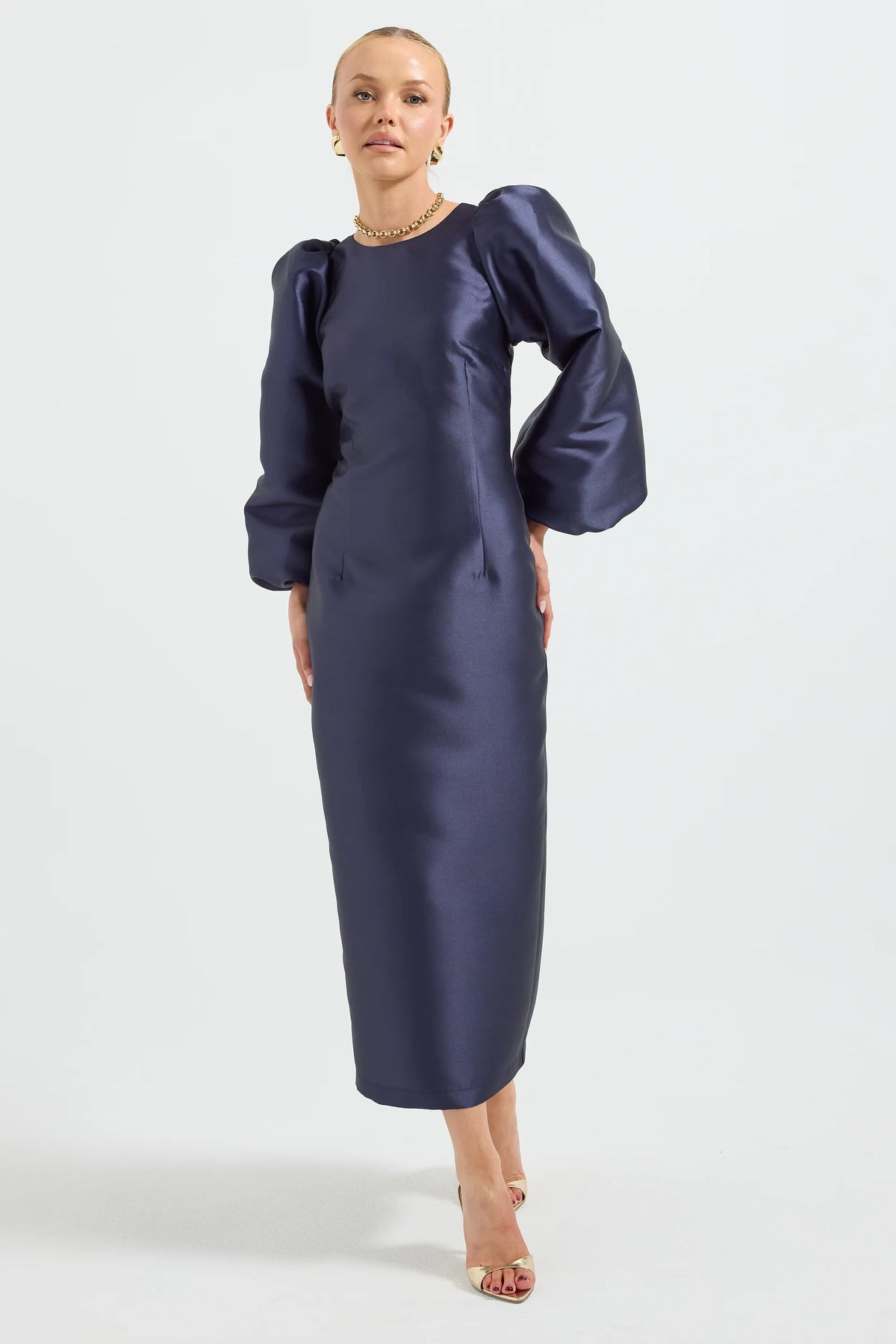 Pippa Long Sleeve Midi