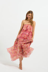 Marli Tiered Maxi Dress Spectrum
