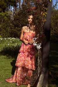 Marli Tiered Maxi Dress Spectrum