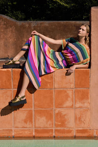 Lysbro Print Stryd Skirt