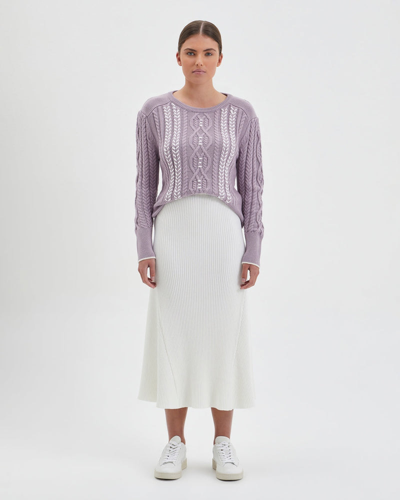 Rachel Skirt Ivory