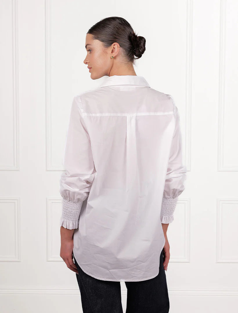 Petal Shirt White