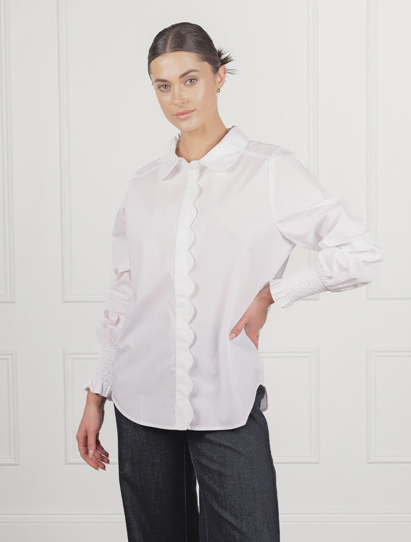 Petal Shirt White