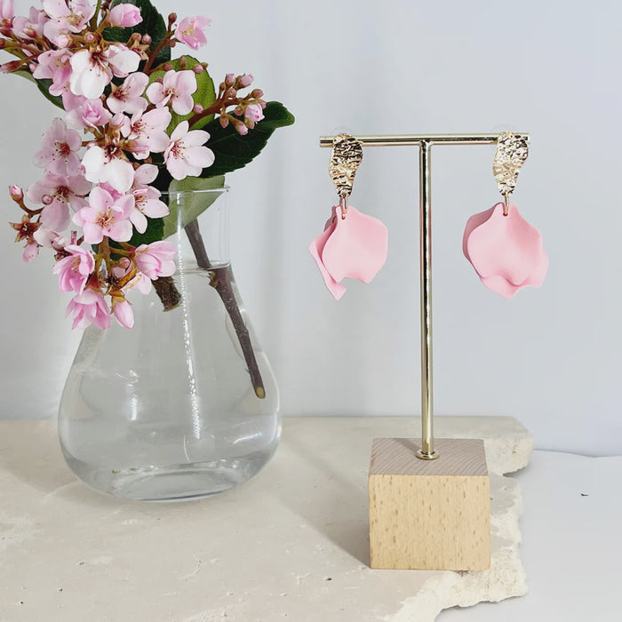 Fleur Pastel Peony Earrings