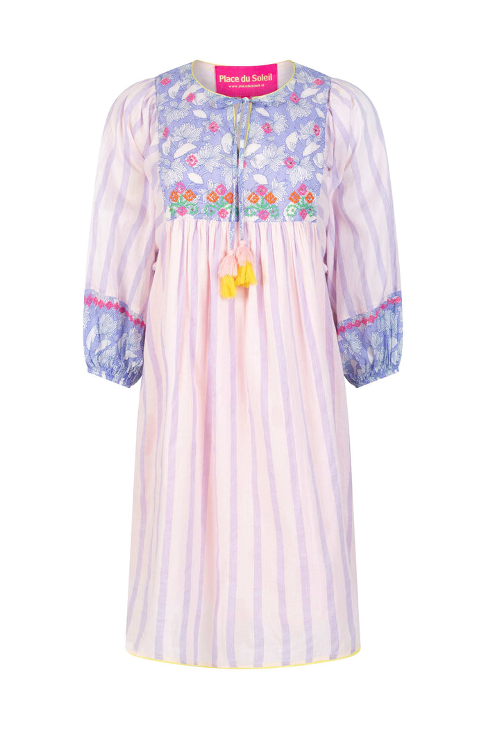 Lilac Stripes Dress