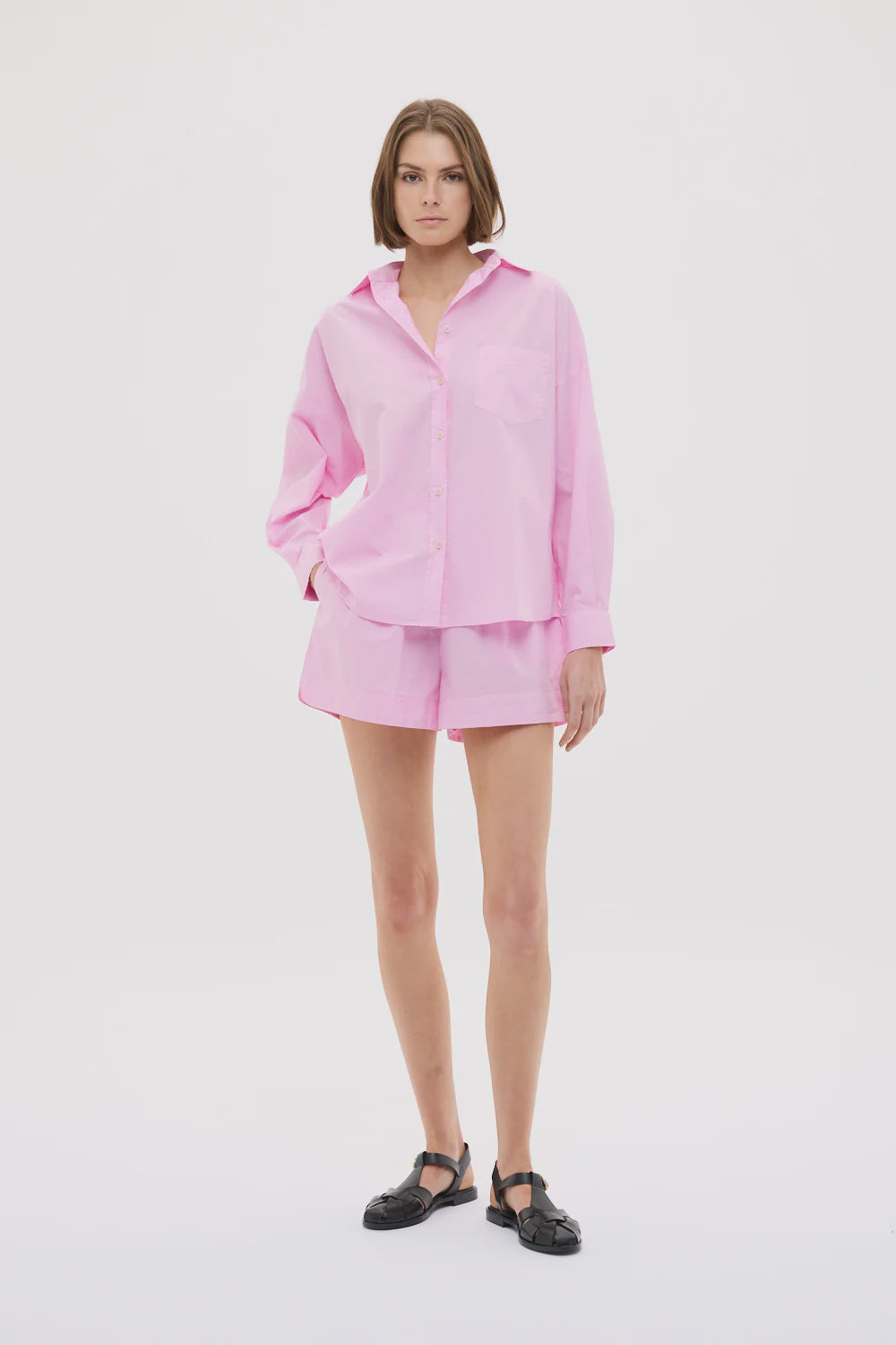 Chiara Classic Shirt Rose Glow