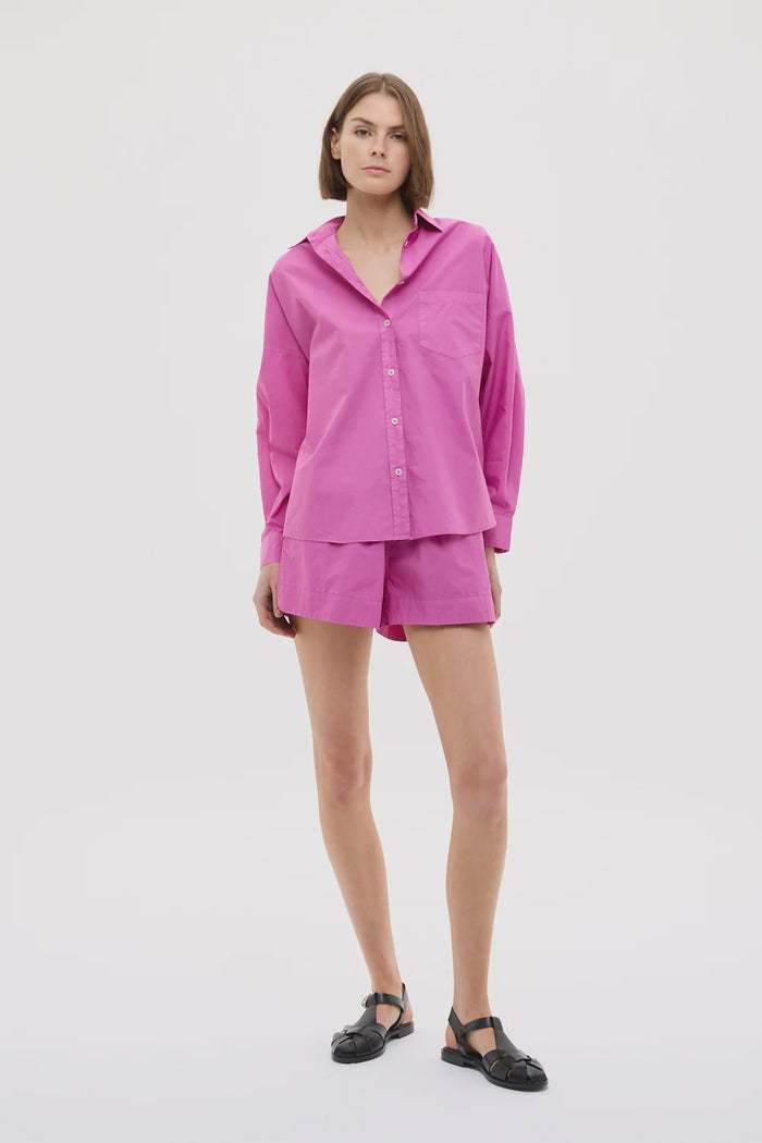 Chiara Classic Shirt Fuchsia