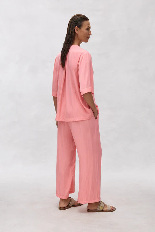 Flute Plaza Shirt Peach