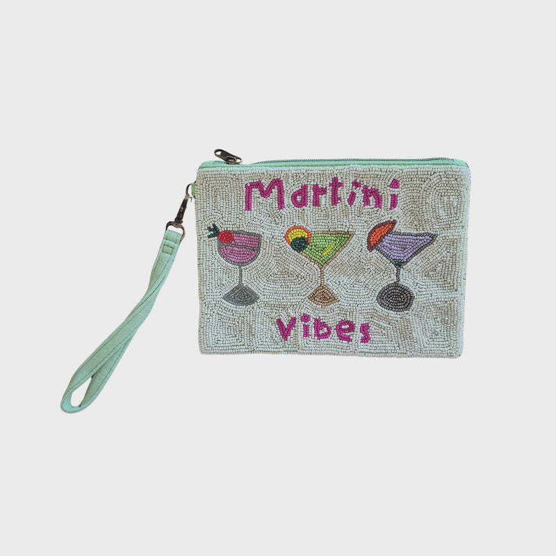 Beaded Pouch Martini