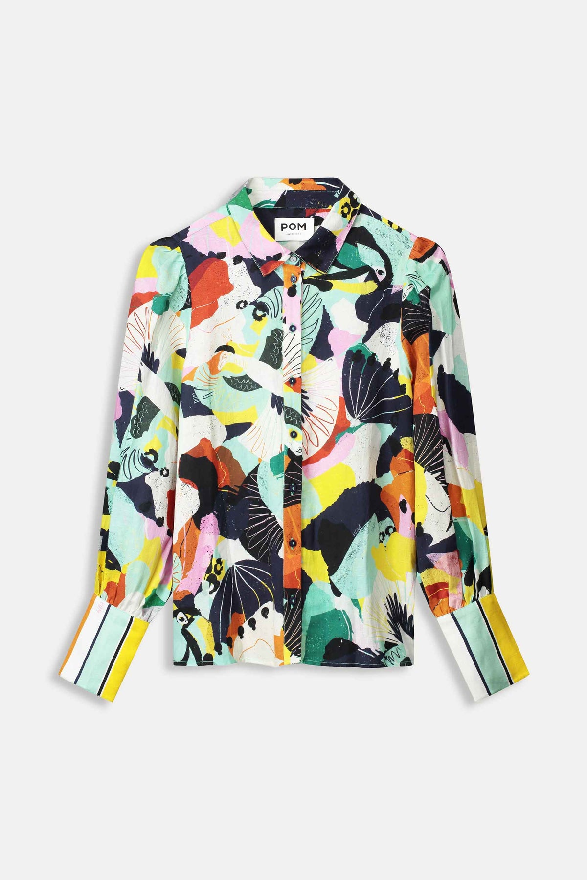 Paradise Linen Blouse Multi