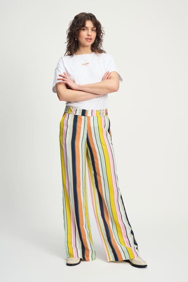 Paradise Linen Pants Stripe