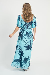 Artisian Dress Sequins Blue