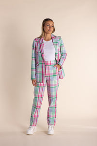 Multi Check Blazer