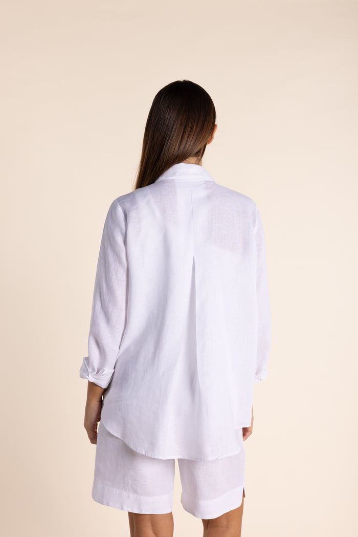 Linen Shirt White