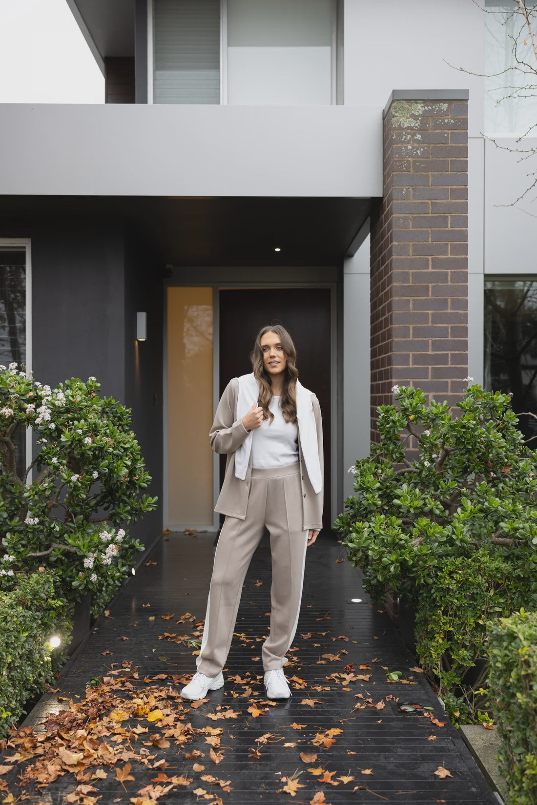 Travel Pant Pebble Ivory