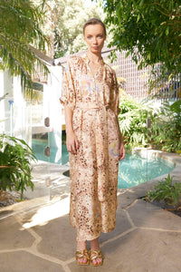 Taylor Cheetah Ankle Dress