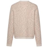 Vivian Cardigan Blush Check