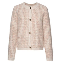 Vivian Cardigan Blush Check