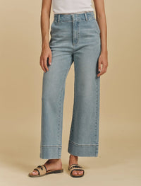Wanda Pale Wash Denim Jean