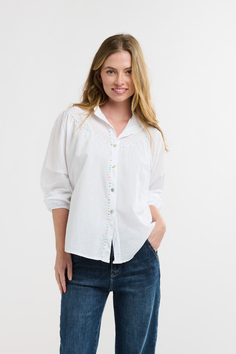 Plume Shirt White O/S