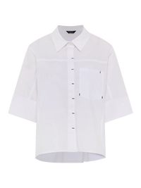 Modern Utility Shirt White