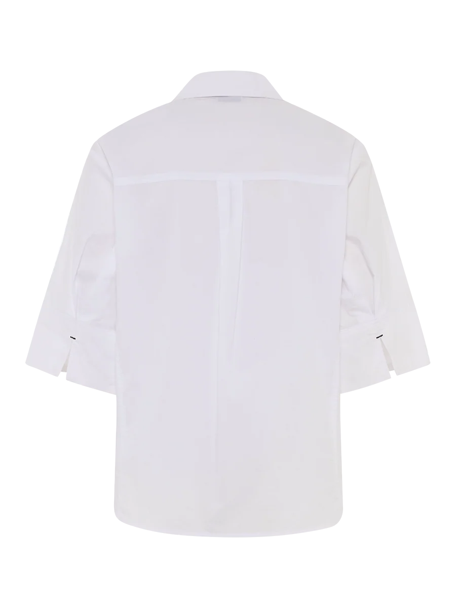 Modern Utility Shirt White