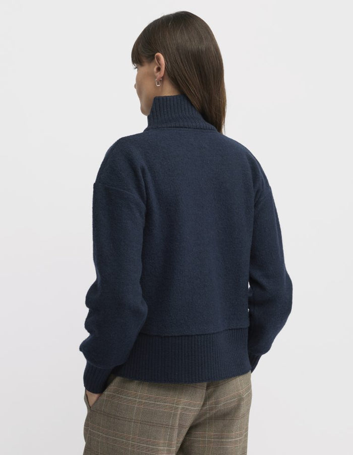 Ember Knit Jacket Navy