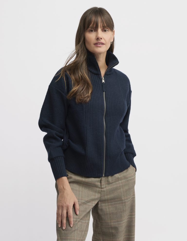 Ember Knit Jacket Navy