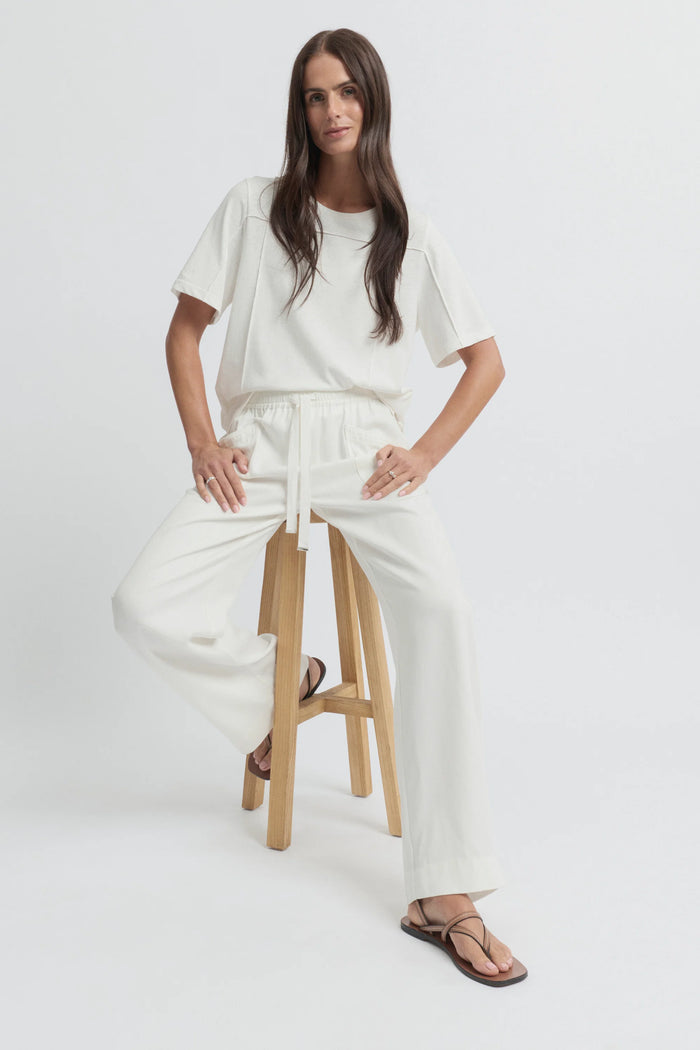 Entwine Pant Ecru