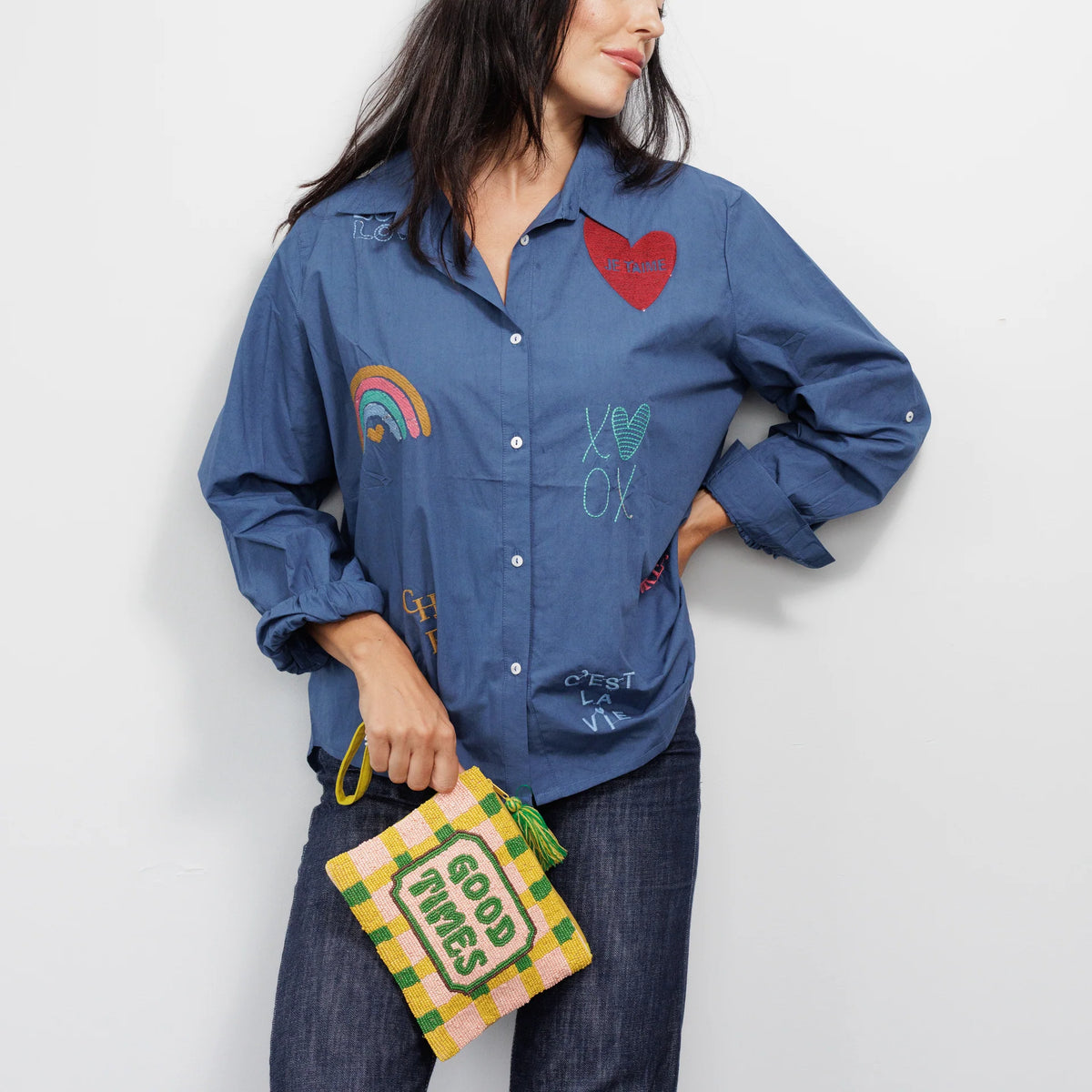 Good Times Beaded Purse