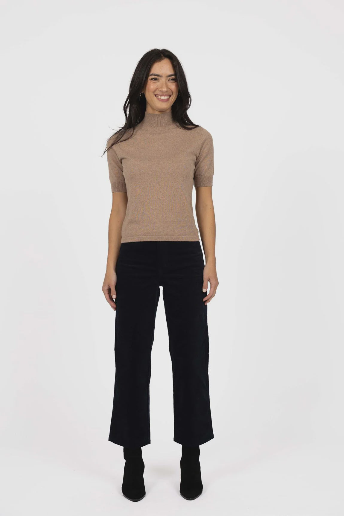 Vava Velour Pants Navy