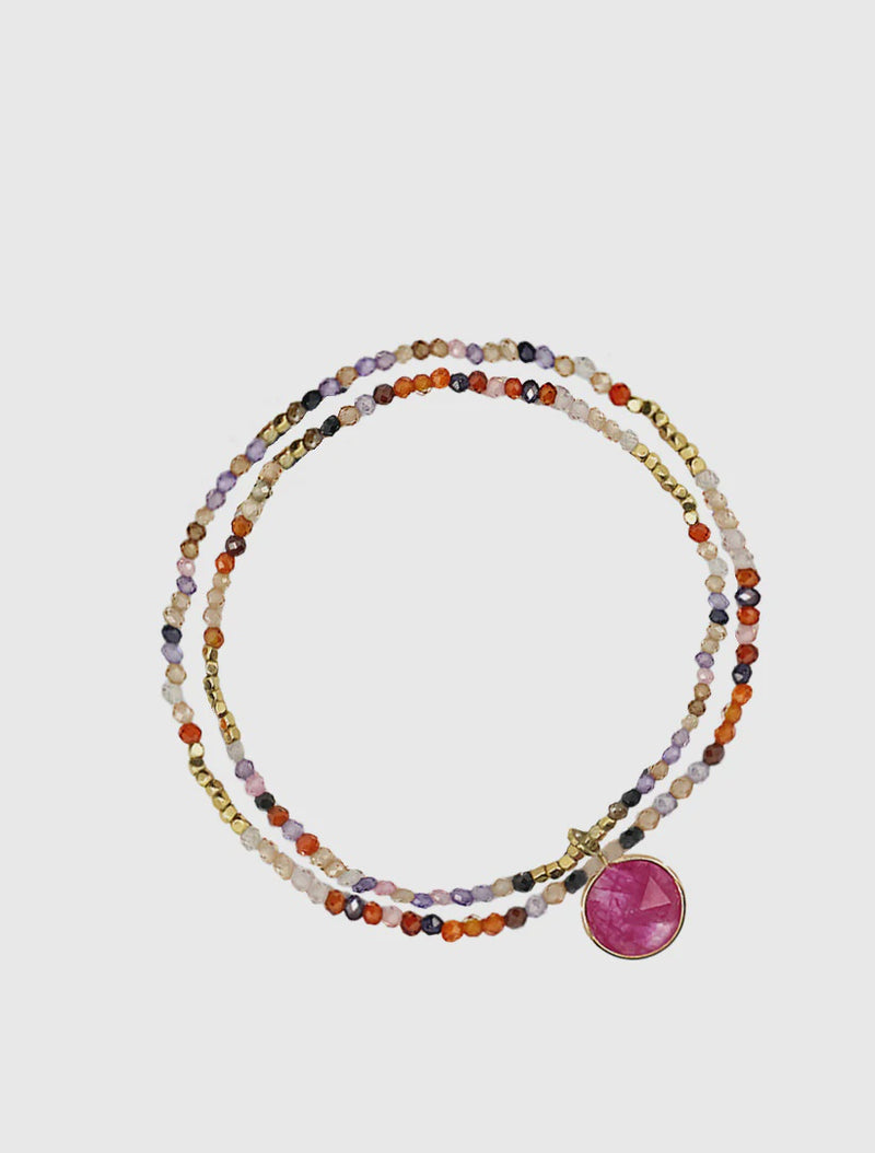 Lilac Summer Bracelet