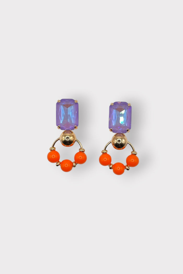 Bilboquet Strass Earrings