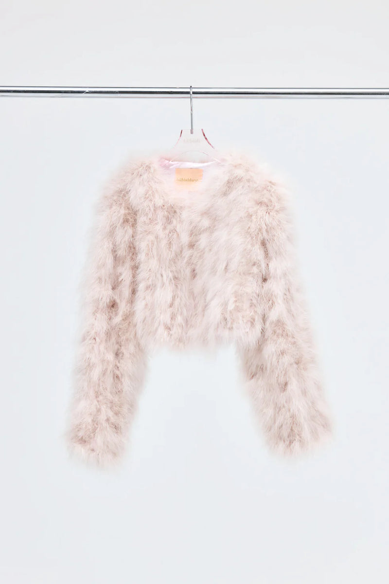 Manhattan Crop Jacket Pink