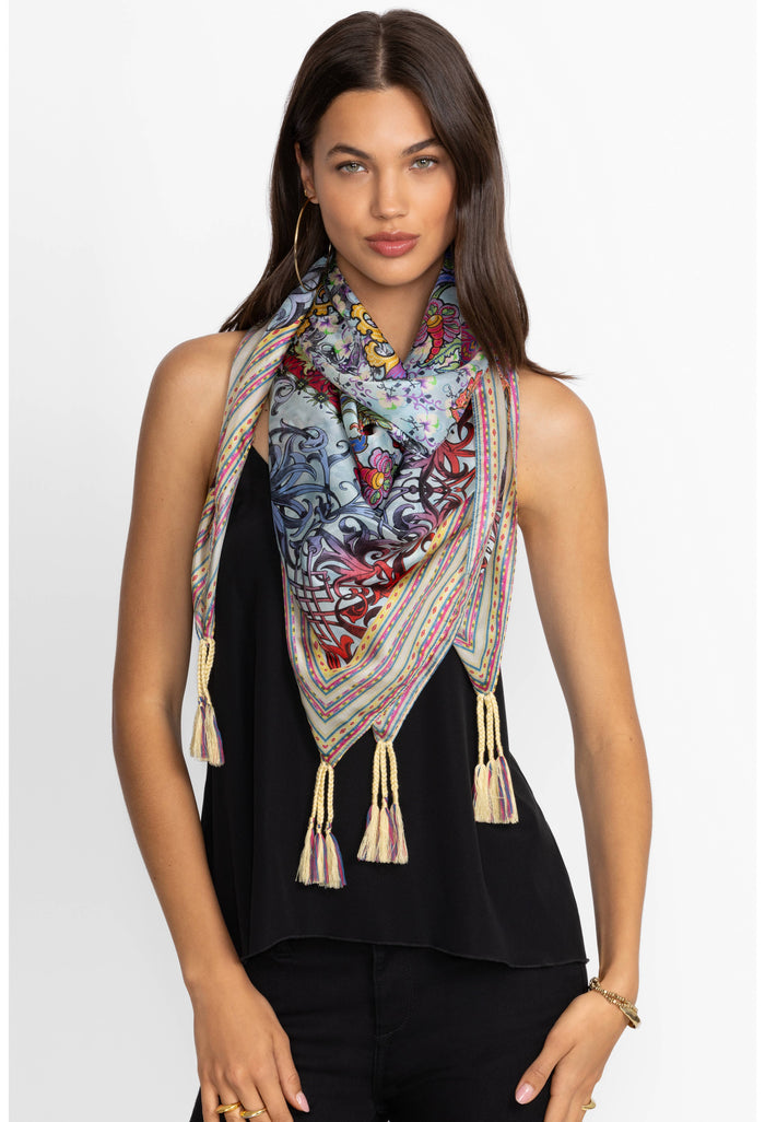 Akai Silk Scarf