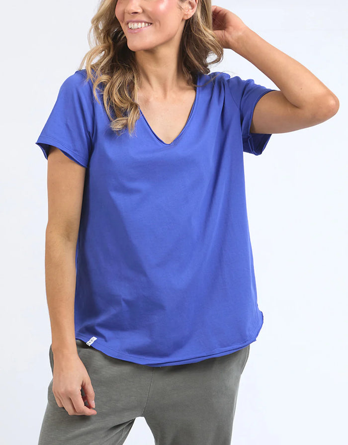 Pima Vee Tee Royal Blue