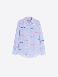 Mafalda 500 Stripe Shirt Navy