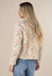 Bonnie Jacket Blue Print