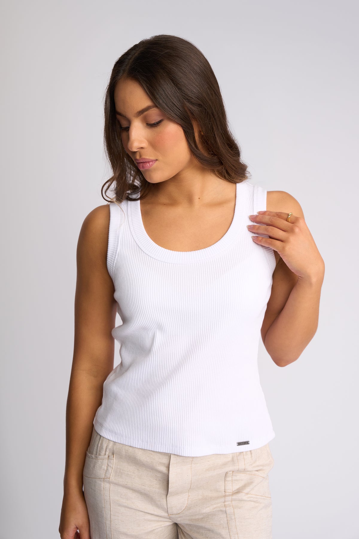 Riviera Tank White